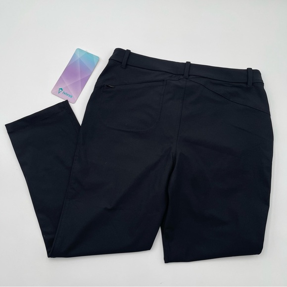 Ivivva Lululemon Kids Match Driver Pants Girls Golf Black 14 NWT *READ* - Picture 4 of 10